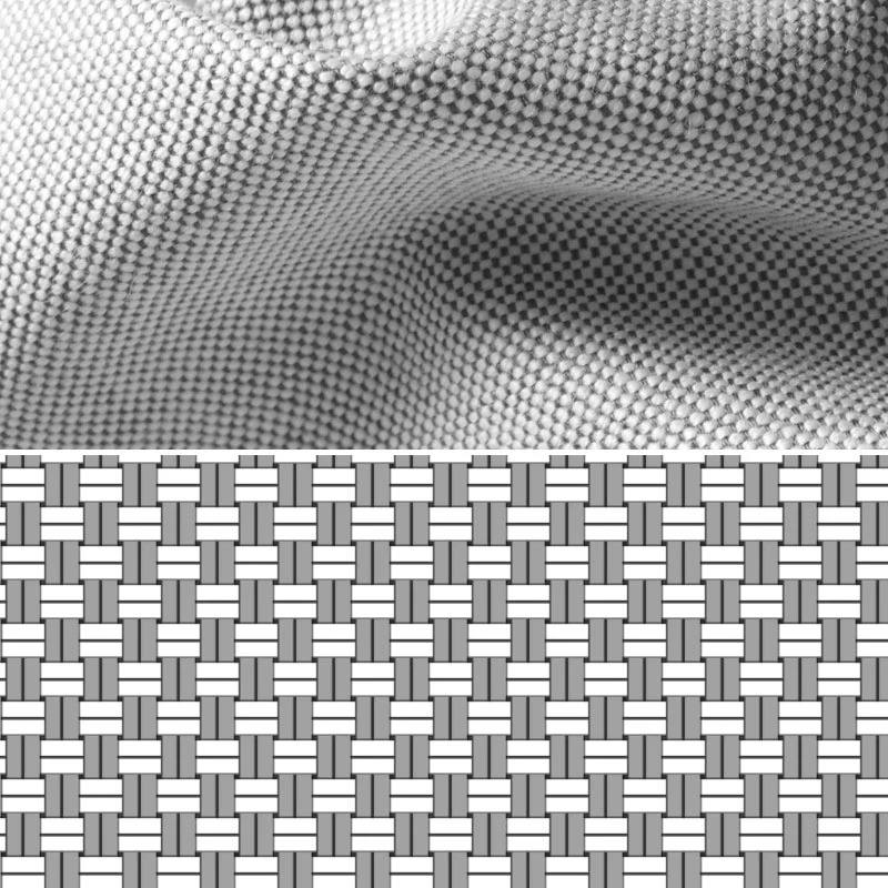 Upholstery matty — greige fabric, Poly-cotton blend, woven by GK Weaves in Surat